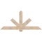 Ekena Millwork Kennewick Smooth Timber Gable Bracket, Douglas Fir, 72"W x 33"H x 5 1/2"D x 5 1/2"F, 11/12 Pitch GBW072X33X0606KEN00SDF - alternate 1